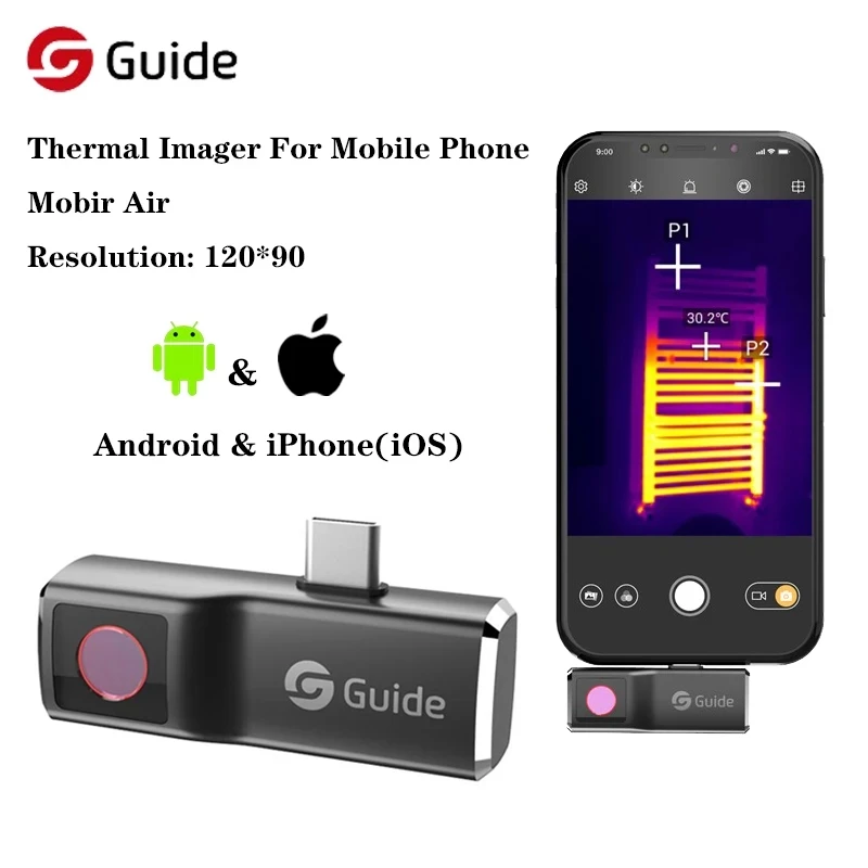 Infiray P2 Pro Macro Lens - Guida Mobir Air Thermal Imaging Camera