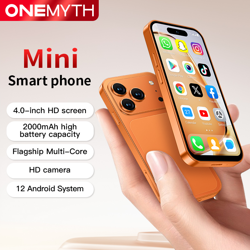 Seek Compact Pro Android - ONEMYTH A18 Pro Mini Smartphone 4G