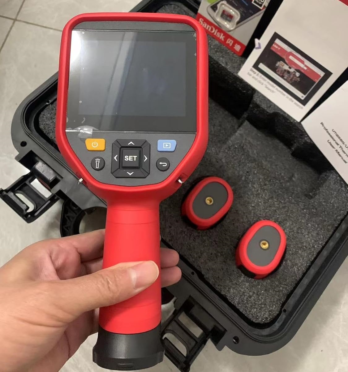 Thermal Camera Type C 384X288 - UNI-T UTi384G Termocamera Professionale 384x288, Imager