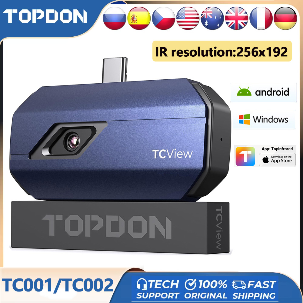 Topdon Tc001 Thermal Camera - Termocamera TOPDON TC001/TC002/TC002C DUO con Risoluzione