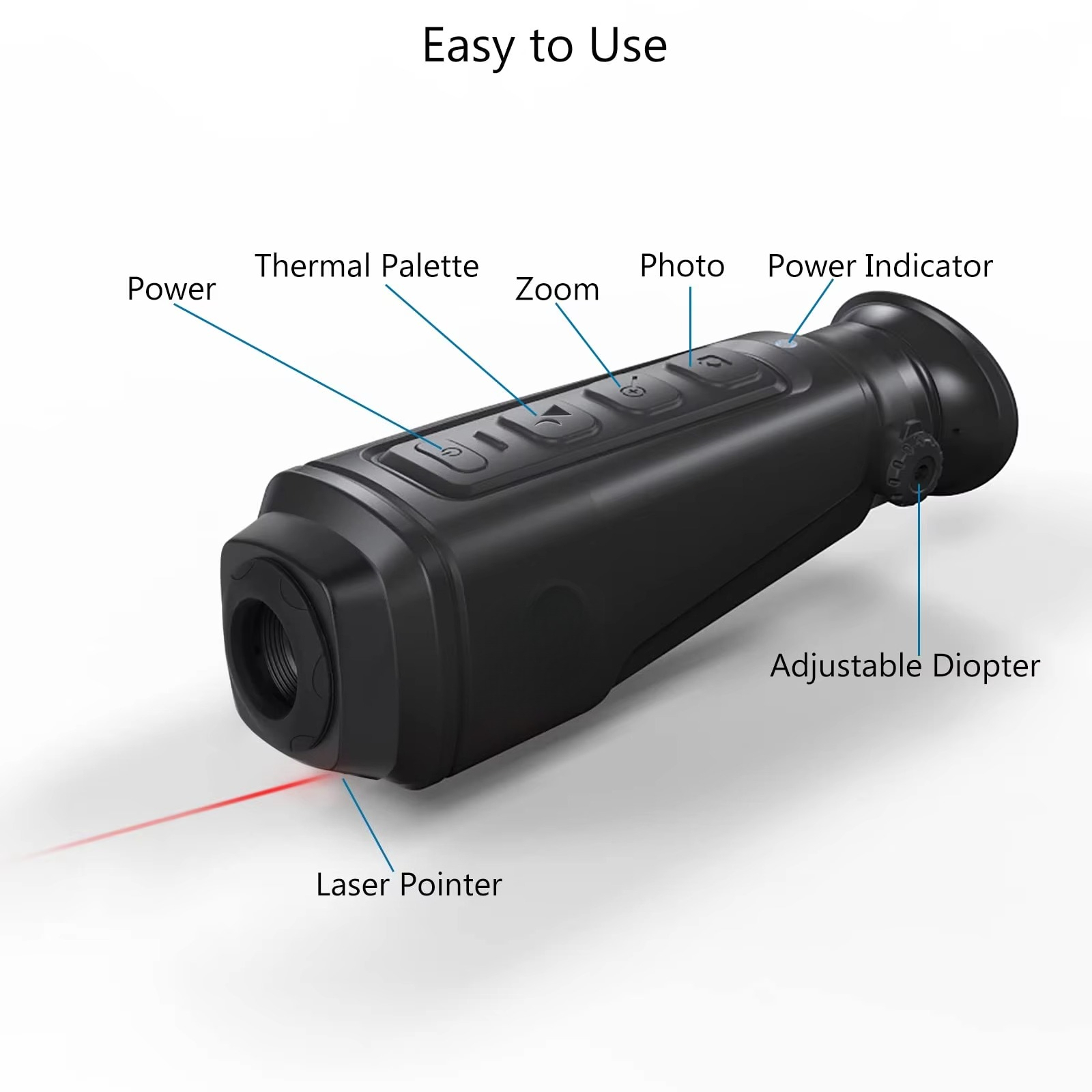 Telecamera Termica per Caccia, - Thermal Scope Night Vision Monocular recensione e prezzo
