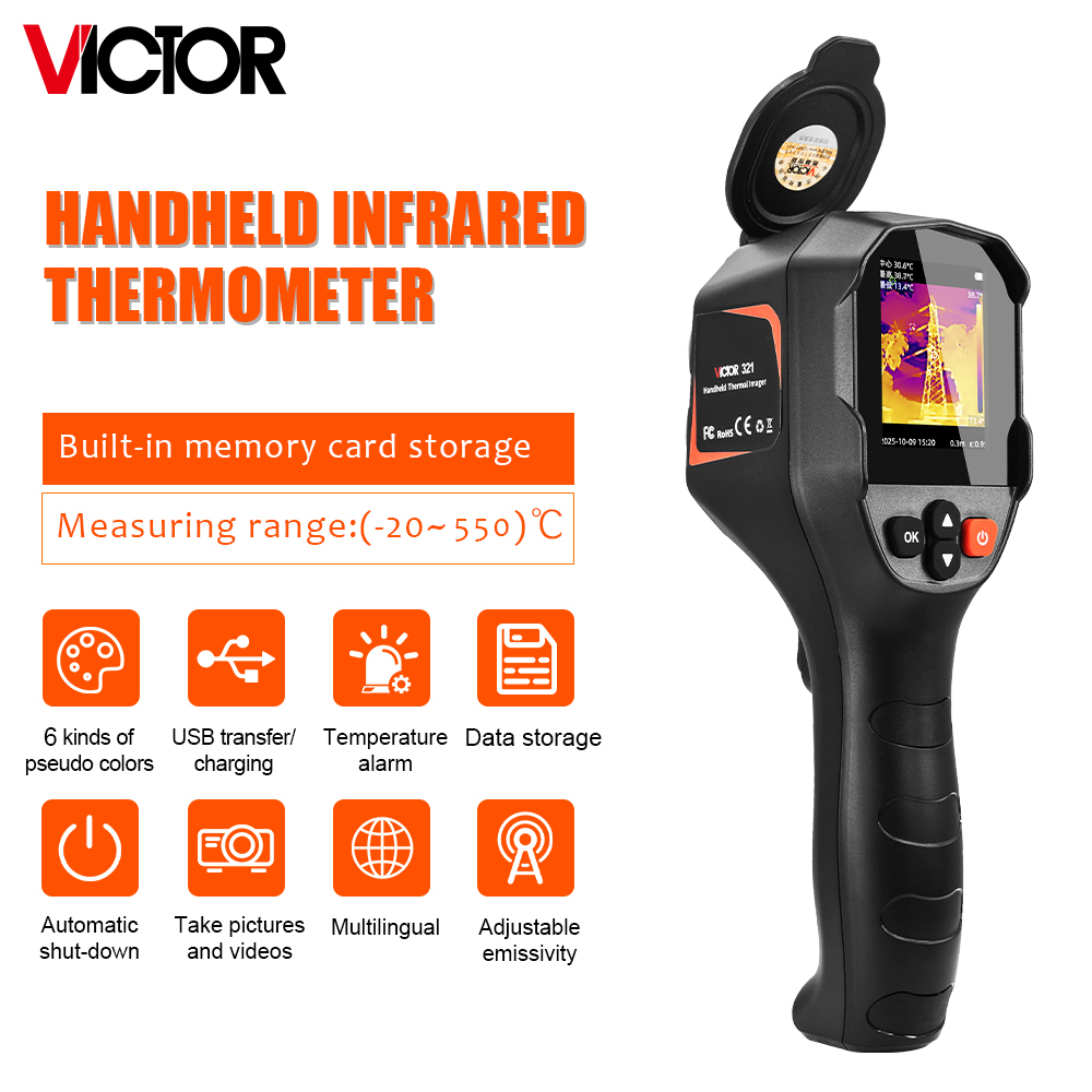 VICTOR 31 Termocamera a Infrar - Nf 521 Thermal Imaging Camera recensione e prezzo