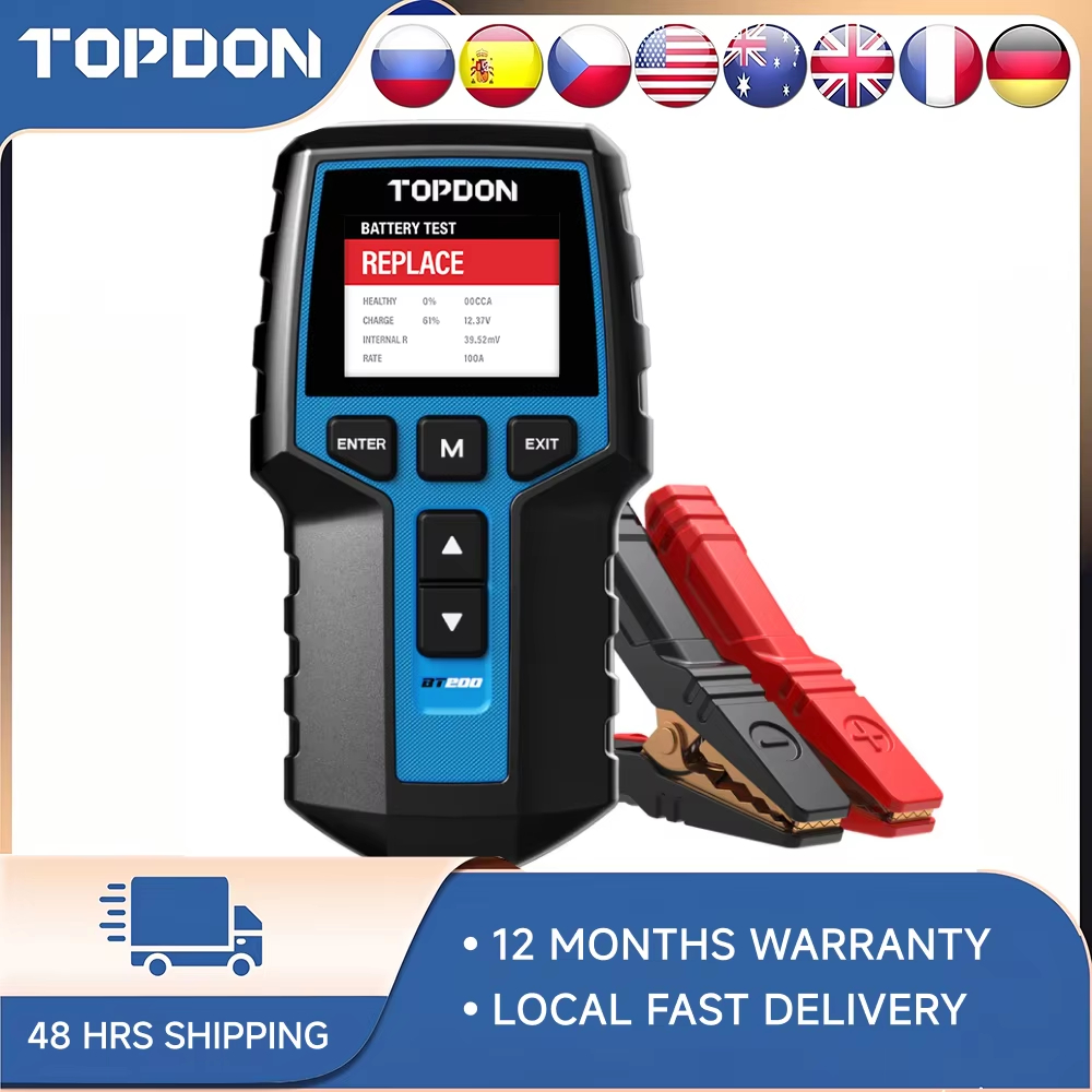 TOPDON BT200 Tester per Batter - Topdon Tc001 Thermal Camera recensione e prezzo