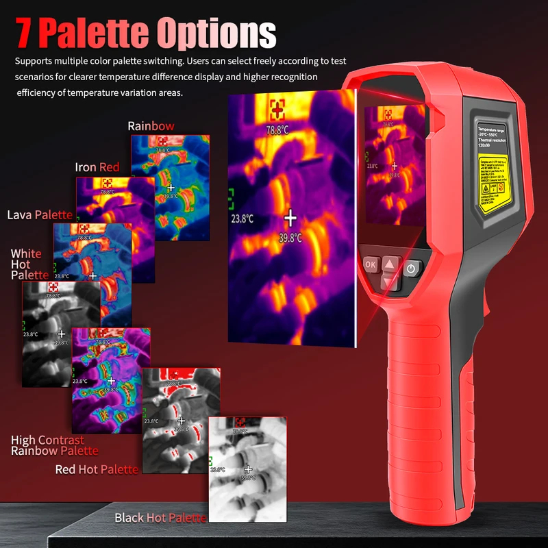 UNI-T UTi120S PLUS Termocamera - Nf 521 Thermal Imaging Camera recensione e prezzo