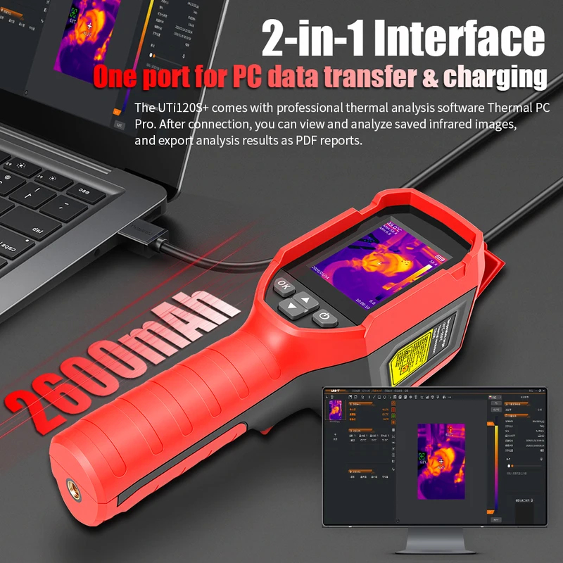 UNI-T UTi120S PLUS Termocamera - Nf 521 Thermal Imaging Camera recensione e prezzo