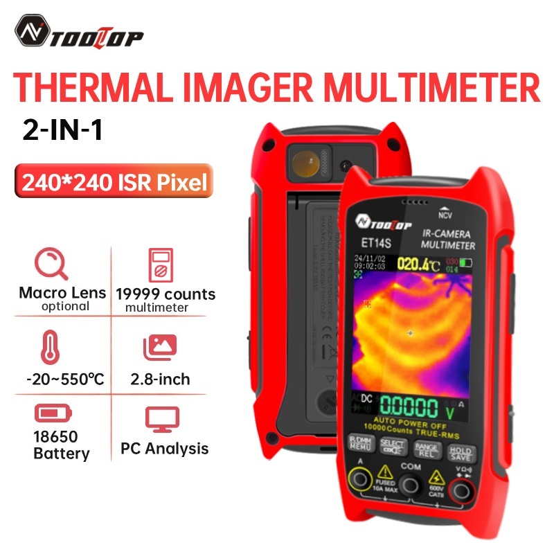 Termocamera Portatile TOOLTOP  - Nf 521 Thermal Imaging Camera recensione e prezzo