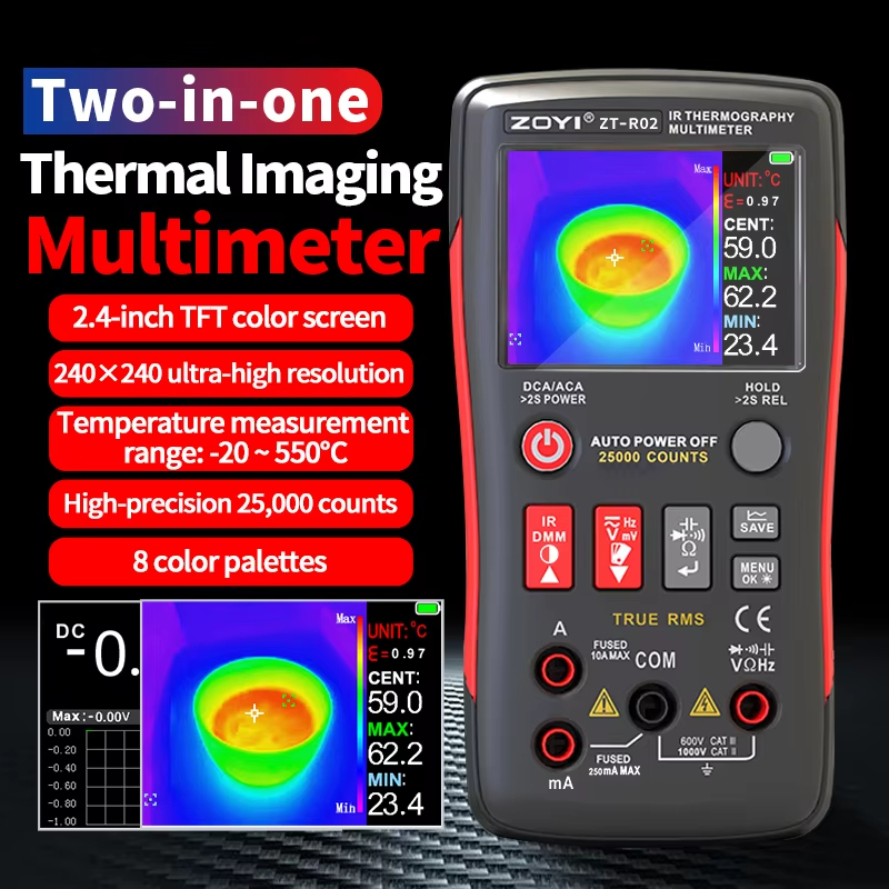 Multimetro termico integrato Z - Nf 521 Thermal Imaging Camera recensione e prezzo