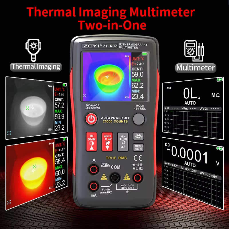Multimetro termico integrato Z - Nf 521 Thermal Imaging Camera recensione e prezzo