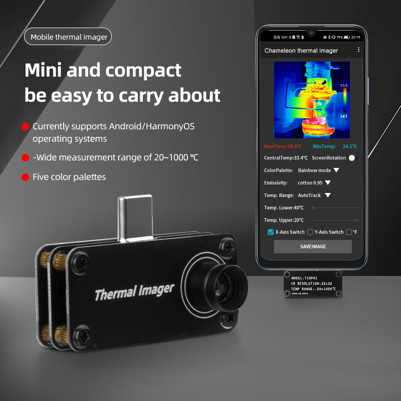 TIOP01 Termocamera per visione - Tiop01 Thermal Camera recensione e prezzo