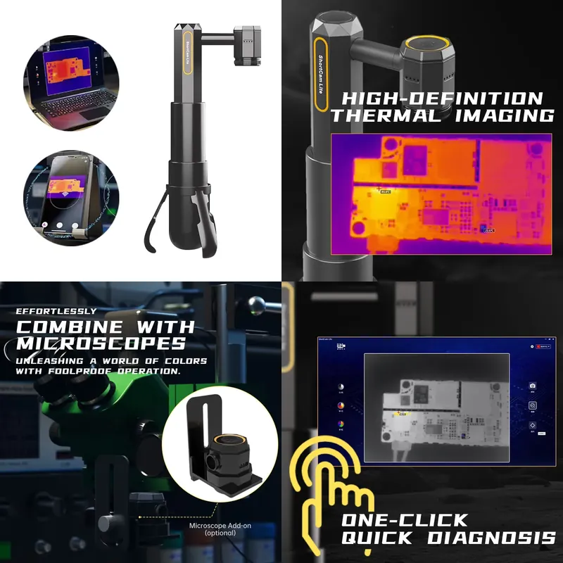Strumento di Diagnosi Termica  - Shortcam Thermal Imaging Pcb recensione e prezzo