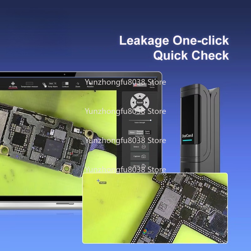 Diagnosi dell'imaging termico  - Shortcam Thermal Imaging Pcb recensione e prezzo